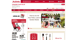 Desktop Screenshot of kruegertruevalue.com